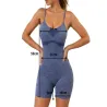 Kombinezon sportowy S/M damski push up krótki modelujący elastyczny-5907451384671
