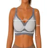 Biustonosz sportowy damski push up modelujący bezszwowy wkładki roz XL-5907451384596