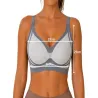 Biustonosz sportowy damski push up modelujący bezszwowy wkładki roz. M-5907451384589