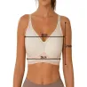 Biustonosz sportowy damski push up modelujący bezszwowy wkładki rozmiar m-5907451384503