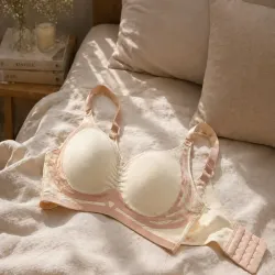 Biustonosz sportowy damski push up modelujący bezszwowy wkładki rozmiar m-5907451384503