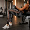 Legginsy damskie push up marmurkowe wysoki stan modelujące fitness s/m-5907451384404