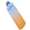Bidon na wodę butelka motywacyjna 2000 ml ze słomką z miarką sport fitness-5907451381359