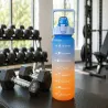 Bidon na wodę butelka motywacyjna 2000 ml ze słomką z miarką sport fitness-5907451381359