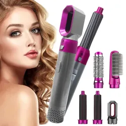 Suszarka 1000w prostownica lokówka zestaw do włosów 5w1 sieciowa-5907451335352