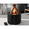 Nawilżacz powietrza usb dyfuzor z led rgb kominek mgiełka zapachowa-5907451390399