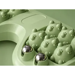 Masażer do stóp roller masujący metalowe kulki akupresura relaks masaż-5907451390337