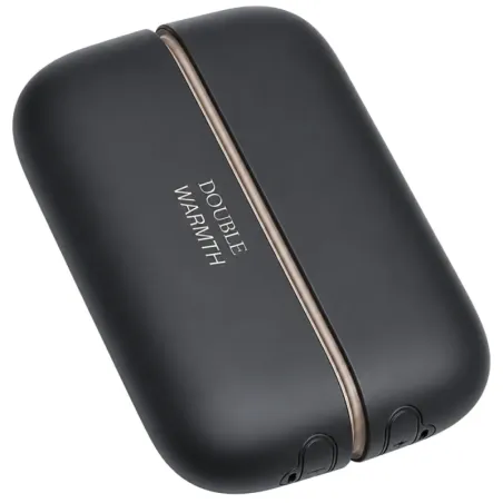 Magnetyczny ogrzewacz elektryczny do rąk dłoni 2w1 usb czarny kieszonkowy-5907451382233