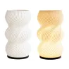 Lampka stołowa z wazonem na kwiaty dekoracyjna 2w1 led rgb pilot lampa-5907451390061