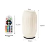 Lampka stołowa z wazonem na kwiaty dekoracyjna 2 w 1 led rgb pilot lampa-5907451390054