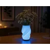 Lampka stołowa z wazonem na kwiaty dekoracyjna 2 w 1 led rgb pilot lampa-5907451390047