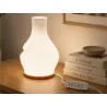 Lampa stołowa led wazon 2w1 dekoracyjna regulacja jasności 3 barwy wewnątrz-5907451390030