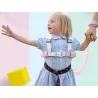 Szelki opaska dla dziecka przeciwko ucieczce zagubieniu się regulowane-5907451390610