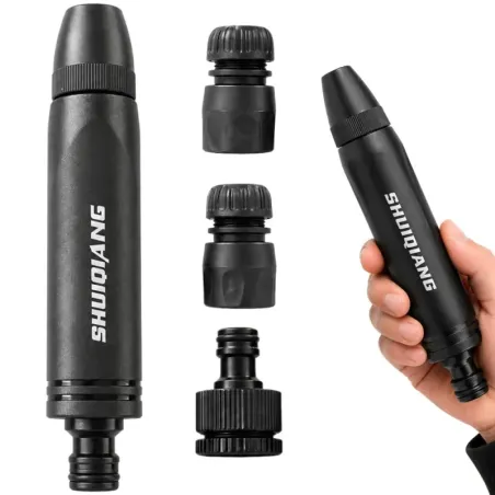 Pistolet ogrodowy do węża 3 tryby zraszania regulowany mocny strumień-5907451382813