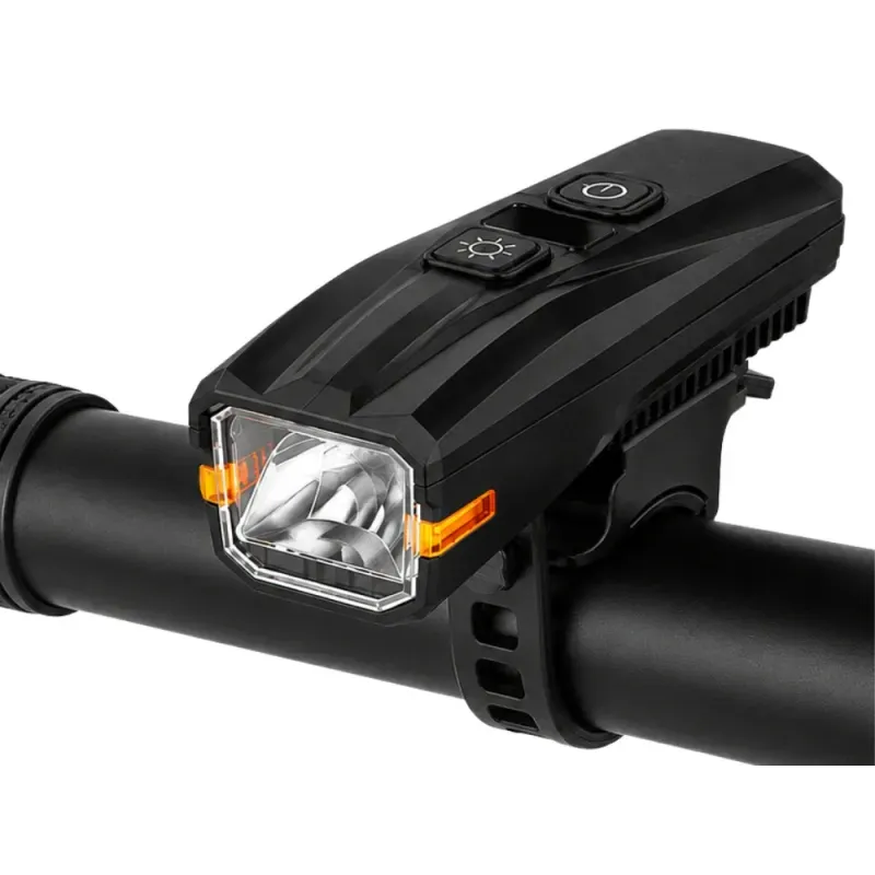 Lampka rowerowa przednia led mocna akumulatorowa do roweru 5 trybów-5907451383469