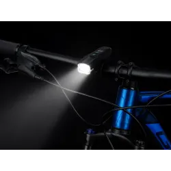 Lampka rowerowa przednia led mocna akumulatorowa do roweru pilot klakson-5907451383476