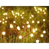 Lampki ogrodowe solarne kuleczki 2 sztuki po 8 lampek led długie 70cm-5907451379417