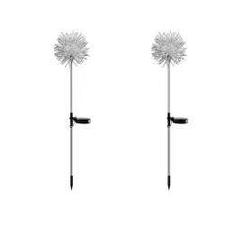 2 x Lampa ogrodowa led dmuchawiec fajerwerk na szpikulcu do ogrodu-5907451379325