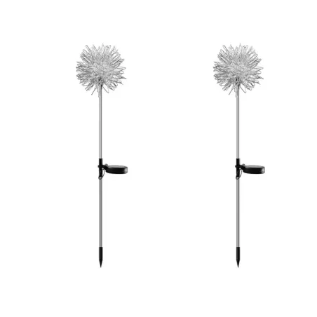 2 x Lampa ogrodowa led dmuchawiec fajerwerk na szpikulcu do ogrodu-5907451379325