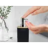 Zestaw łazienkowy szczotka do łazienki wc dozownik na mydło kosz-5907451390665
