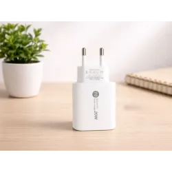 Szybka ładowarka do telefonu sieciowa 20w usb i usb-c + kabel 3w1 do iphone-5907451379684