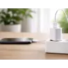 Szybka ładowarka do telefonu sieciowa 20w usb i usb-c + kabel 3w1 do iphone-5907451379684