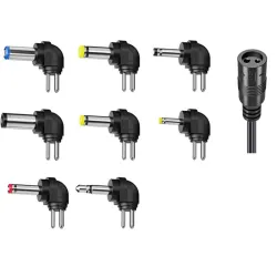 ZASILACZ UNIWERSALNY ŁADOWARKA REGULOWANY WIELOZAKRESOWY 6 KOŃCÓWEK 3V-12V-5907451379585