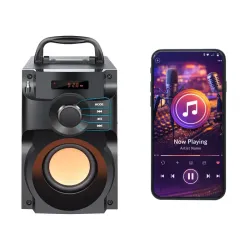 Głośnik bezprzewodowy bluetooth przenośny radio mobilny pilot-5907451379592