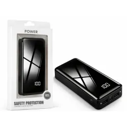 Powerbank power bank 20000mah usb-c usb-a 2 led szybki pojemny-5907451379608