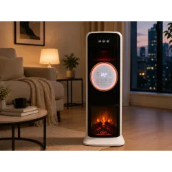 Termowentylator 3w1 kolumnowy wiatrak obrotowy kolumnowy stojący-5907451390221