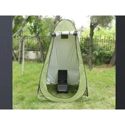 Toaleta turystyczna przenośna kempingowa składana mobilne wc namiot działkę-5907451380093