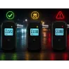 Alkomat elektroniczny cyfrowy lcd latarka 5 ustników precyzyjny czarny-5907451382165