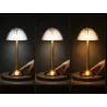 Lampka nocna led stołowa bezprzewodowa do sypialni usb 3 barwy światła-5907451382974