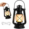 Lampion led retro turystyczny kempingowy dekoracyjny efekt płomienia-5907451390085