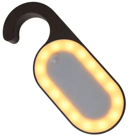Lampka nocna led z zawieszką do szafy wieszak czujnik ruchu barwa ciepła-5907451382967