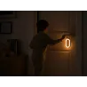 Lampka nocna led z zawieszką do szafy wieszak czujnik ruchu barwa ciepła-5907451382967