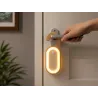 Lampka nocna led z zawieszką do szafy wieszak czujnik ruchu barwa ciepła-5907451382950