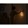 Lampka nocna led z zawieszką do szafy wieszak czujnik ruchu barwa ciepła-5907451382950