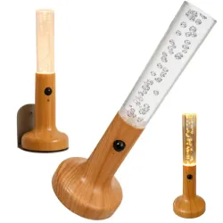 Lampka nocna led z czujnikiem ruchu dekoracyjna ścienna usb-c ciepła barwa-5907451382943