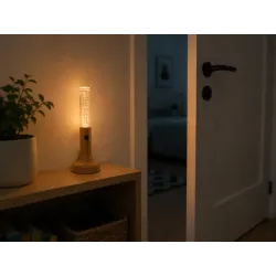 Lampka nocna led z czujnikiem ruchu dekoracyjna ścienna usb-c ciepła barwa-5907451382943