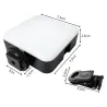 Lampa led rgb mini do foto wideo 150° gwint 1/4' klips 3000k - 6500k 5,5w-5907451382981