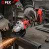 Szlifierka kątowa akumulatorowa bezszczotkowa diax kątówka 2 x aku 3.0ah-5907451391402
