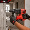 Młotowiertarka wiertarka akumulatorowa młot udarowa 2x akumulator 3ah sds+-5907451391389