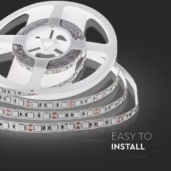 Taśma LED SMD 5mb 10,8W/54W zimna lub ciepła IP20 12V VT-5050 60/300-3800230621481