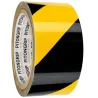 Taśma ostrzegawcza winylowa żółto czarna 49mm 18m do tworzenia linii-5907451388471