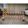 Taśma ostrzegawcza biało czerwona 100m oznaczeniowa foliowa jednostronna-5907451388488