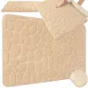 Dywanik łazienkowy miękki chłonny antypoślizgowy 80x50cm pod prysznic-5907451380536