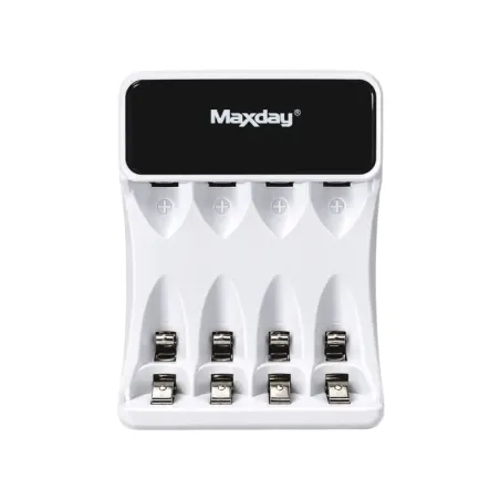 Ładowarka do akumulatorków aa aaa usb c lcd 4 sloty szybkie ładowanie-5907451391303