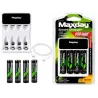 Ładowarka do akumulatorków AA AAA lcd + 4 akumulatorki AA kabel usb-c-5907451391259