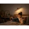 Lampka nocna ścienna magnetyczna led kinkiet usb-c drewniana dotykowa-5907451381717